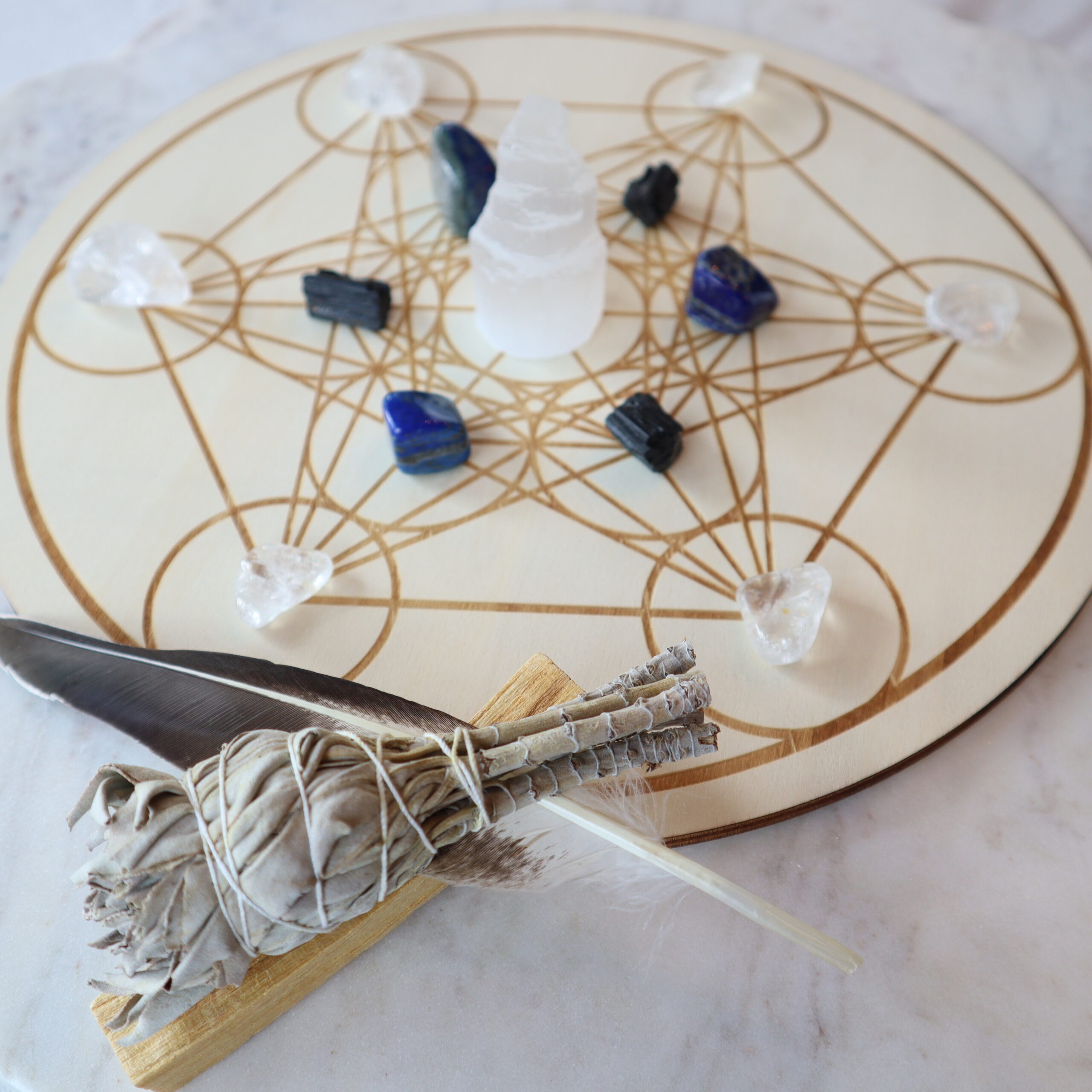 Grille de cristaux | Protection l Coffret rituel – Image 2